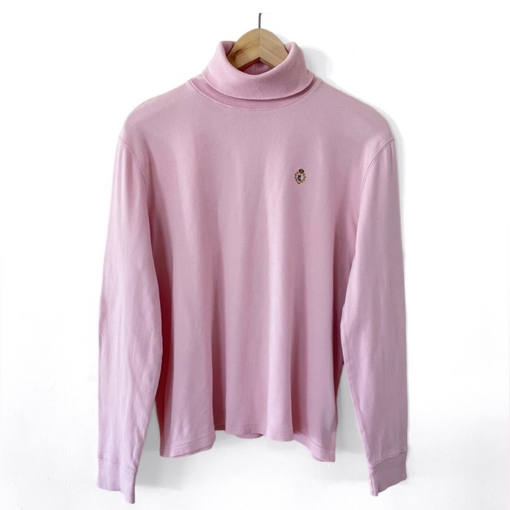 Ralph Lauren Turtleneck light pink vintage